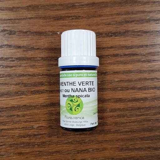 Huile essentielle de Menthe verte Bio 5 ml