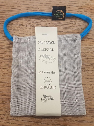 Sac à savon en lin