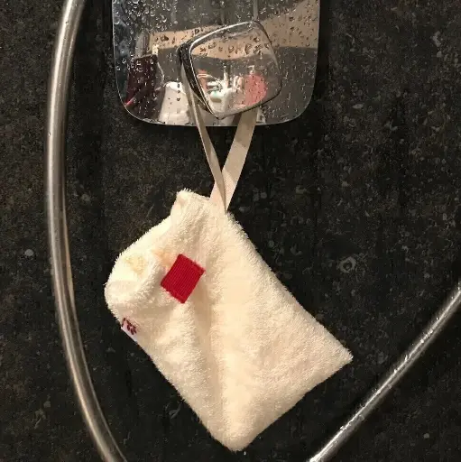 Porte savon + gant