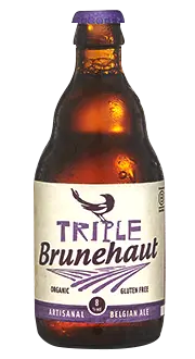 Bière blonde triple sans gluten Brunehaut
