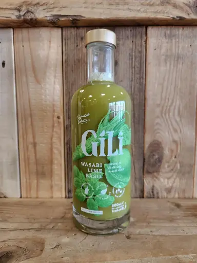 Gili : boisson gingembre-basilic bio 50 cl