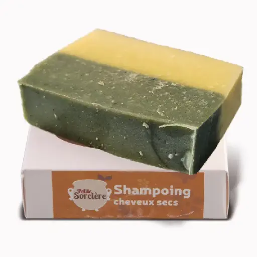 Shampooing solide cheveux secs