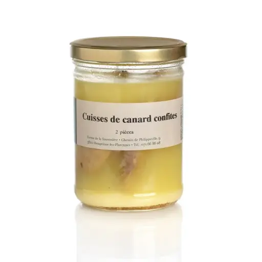Cuisses de canard confites belges (2 pièces)
