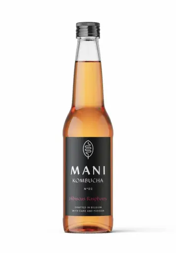 Kombucha framboise-hibiscus bio