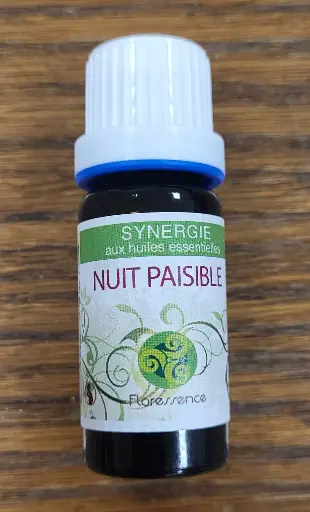 Huile essentielle synergie nuit paisible bio 10 ml