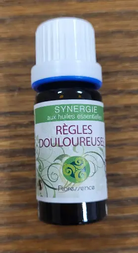Huile essentielle synergie règles douloureuses bio 10 ml