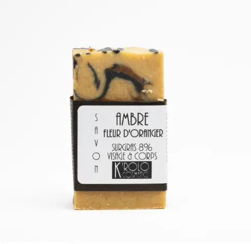 Savon fleur d'oranger et ambre