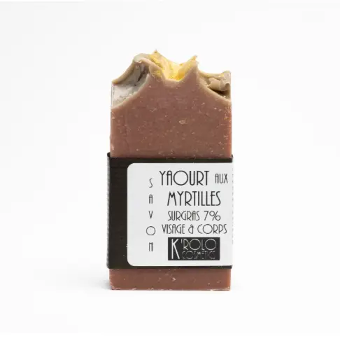 Savon Yaourt aux Myrtilles